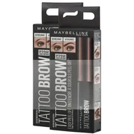 Akcesoria i kosmetyki do stylizacji brwi - Maybelline Tattoo Brow Gel Tint Set Nr. 3 Dark Brown - miniaturka - grafika 1