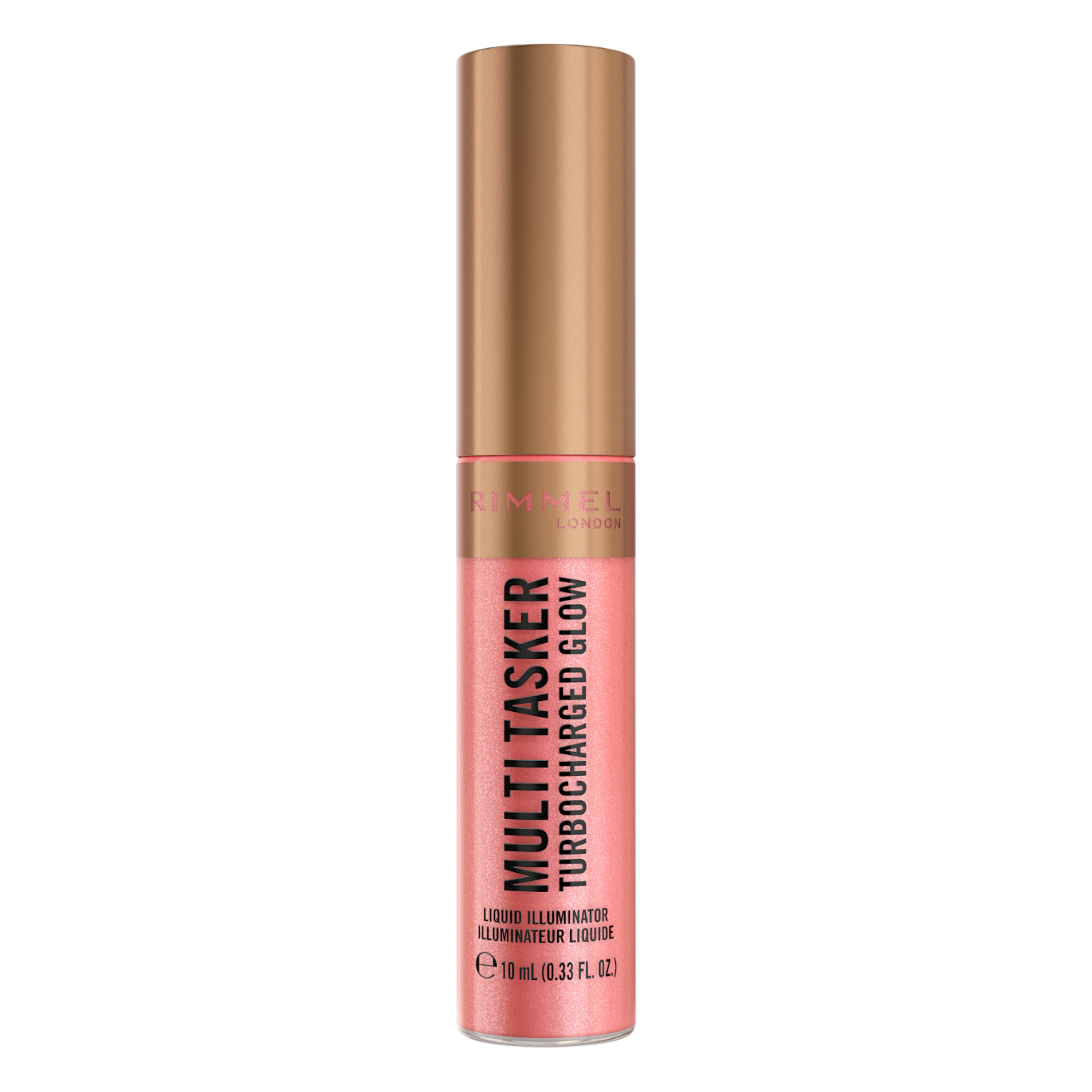 Rimmel Multi Tasker Turbocharged Glow Róż w płynie, 002 Rosy Rebel