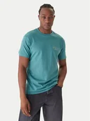 Koszulki męskie - Quiksilver T-Shirt Anchor EQYZT08178 Zielony Regular Fit - miniaturka - grafika 1