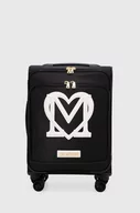 Walizki - Love Moschino walizka kolor czarny - miniaturka - grafika 1