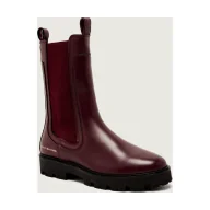 Sztyblety damskie - Tommy Hilfiger Skórzane sztyblety - miniaturka - grafika 1