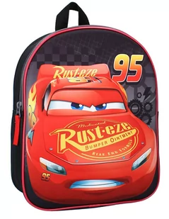 Vadobag Plecak dziecięcy "Disney Auta" 3D czarny - Plecaki szkolne i tornistry - miniaturka - grafika 1