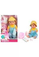 Lalki dla dziewczynek - Bobas sikający z akcesoriami 36cm - miniaturka - grafika 1