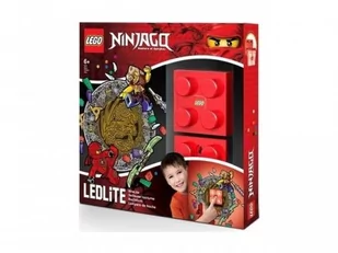 Lego LGL-NI4K Lampka klocek Ninjago Kai + Naklejki - KURIER od 11.90! DOSTĘPNE o - Naklejki na ścianę - miniaturka - grafika 1