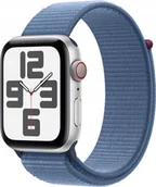 Smartwatch - Apple Watch SE 2-gen GPS + Cellular 44 mm opaska sportowa Niebieski - miniaturka - grafika 1
