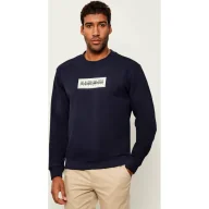 Bluzy męskie - Napapijri Bluza B-BOX LOGO Relaxed fit - miniaturka - grafika 1