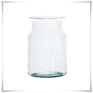 Dekoracje domu - Słój szklany dekoracyjny W-332D1 H-18,5 cm D-11 cm / szkło ekologiczne - miniaturka - grafika 1