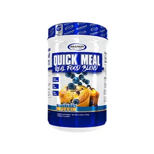 GASPARI NUTRITION Quick Meal - 1250g - Blueberry Muffin - Spalacze tłuszczu - miniaturka - grafika 1