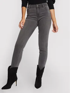 Morgan Jeansy 201-POM.P Szary Slim Fit - Spodnie damskie - miniaturka - grafika 1
