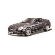 Samochody i pojazdy dla dzieci - Bburago Mercedes-Benz SL 65 AMG czarny 1:24 - miniaturka - grafika 1