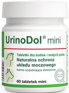 Dolfos UrinoDol Mini 60 Tabletki - Suplementy i witaminy dla psów - miniaturka - grafika 1