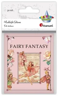 Naklejki foliowe Fairy Fantasy wróżki 30szt - Titanum - Szkolne artykuły papiernicze - miniaturka - grafika 1