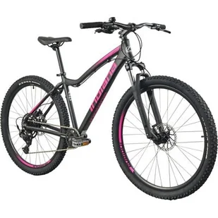Rower górski MTB INDIANA X-Pulser 3.7 D19 27.5 cala damski Czarno-fuksjowy - Rowery - miniaturka - grafika 1