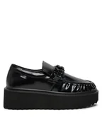Półbuty damskie - LOVE MOSCHINO Loafersy JA10446I0LJD0000 Czarny - miniaturka - grafika 1