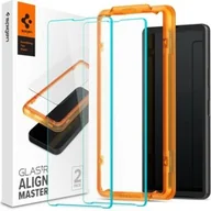 Szkła hartowane na telefon - Spigen Szkło do etui Glas.tR Slim AM 2-Pack do Xperia 10 V - miniaturka - grafika 1