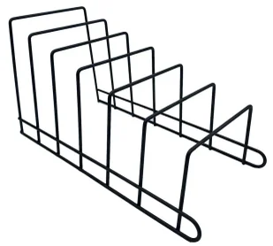 Metalowy organizer na 6 pokrywek Tulior - Pudła i pojemniki do przechowywania - miniaturka - grafika 1