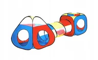 Namioty i tipi dla dzieci - Namiot dziecięcy domek z tunelem 3w1 ELEFUN nieb. - miniaturka - grafika 1