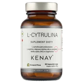 Aminokwasy - Kenay L-Cytrulina, 60 kapsułek vege - miniaturka - grafika 1