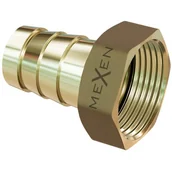 Łączniki, trójniki, kształtki - Mexen BRASS złączka do węża mosiężna 1/2 GW x 16 mm - W97422-1216 - miniaturka - grafika 1