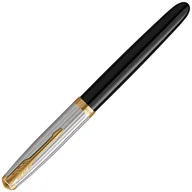 Pióra wieczne - Pióro Wieczne Parker 51 Premium Czarne GT F - 2169030 - miniaturka - grafika 1
