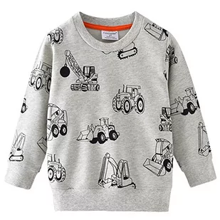 Little Hand Bluza chłopięca, koparka., 110 - Bluzy dla chłopców - miniaturka - grafika 1