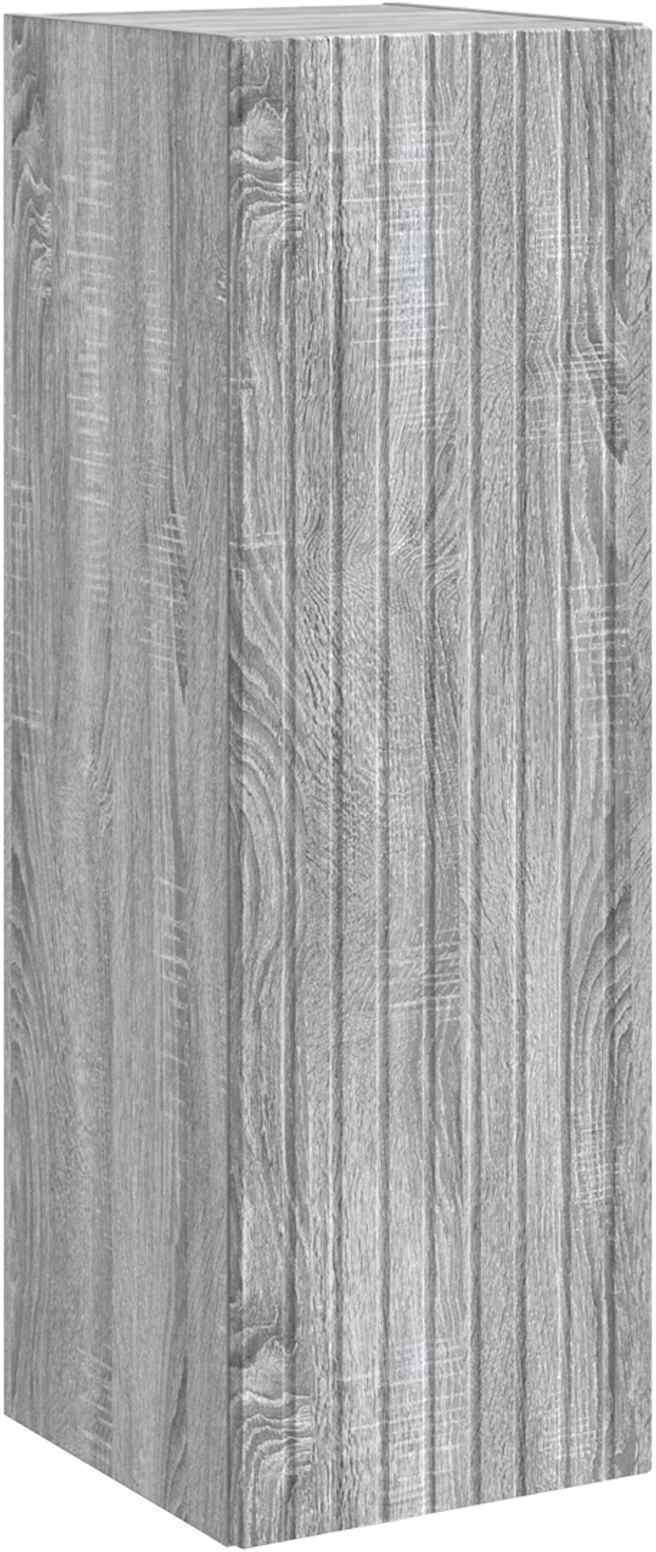 vidaXL vidaXL Wisząca Szafka Łazienkowa Szary Sonoma 33 x 34,5 x 100 cm