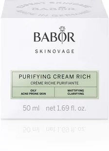 BABOR babor skinovage Purifying Cream Rich 441700 - Kremy do twarzy - miniaturka - grafika 1