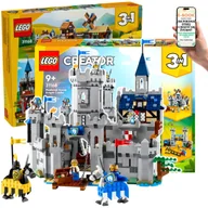 Klocki - ZAMEK LEGO Creator 3w1 Dla Chłopca Niego (31168) Rycerski Świat Otwierana Forteca Konie Minifigurki – Prezent Lego Dla Dorosłych Na Urodziny Święta.. - miniaturka - grafika 1