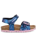 Buciki dla niemowląt - Geox Sandały "Chalki" w kolorze granatowym - miniaturka - grafika 1