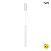 Lampy sufitowe - SLV SPOTLINE HELIA 40 wisząca okrągła biała 9W LED 3000K 152371 - miniaturka - grafika 1