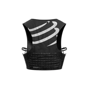 Compressport Ultrun Plecak z 2 butelkami Ergo, black-red-white XL 2020 Kamizelki i pasy do nawadniania 24007098 - Pozostały sprzęt i akcesoria do ćwiczeń - miniaturka - grafika 3