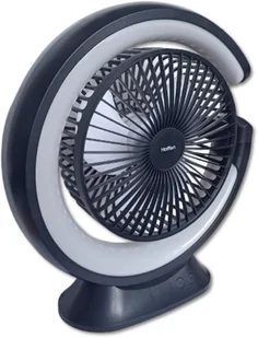 Wiatrak - Wentylator akumulatorowy biurkowy LED - Gadżety USB - miniaturka - grafika 1