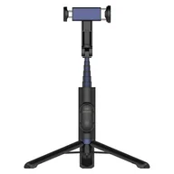 Selfie stick - Samsung selfie stick do zdjęć teleskopowy kijek statyw z pilotem czarny (GP-TOU020SAABW) - miniaturka - grafika 1