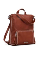 Torebki damskie - Desigual Plecak Trama Pretoria 25SAKP21 Brązowy - miniaturka - grafika 1