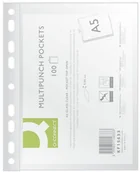 Koszulki na dokumenty - Q-Connect Koszulki A5 krystaliczne 50mic. op.100 - miniaturka - grafika 1