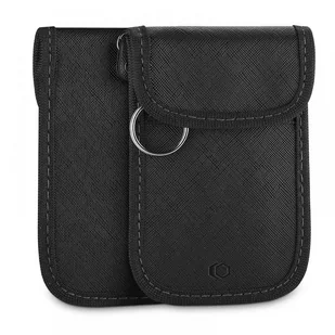 KLATKA FARADAYA Tech-Protect V1 KEYLESS RFID SIGNAL BLOCKER CASE CROSS BLACK - Etui i futerały do telefonów - miniaturka - grafika 2