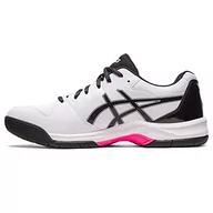Sneakersy damskie - ASICS Gel-Dedicate 7, Sneakersy Mężczyźni, White Hot Pink, 47 EU - miniaturka - grafika 1
