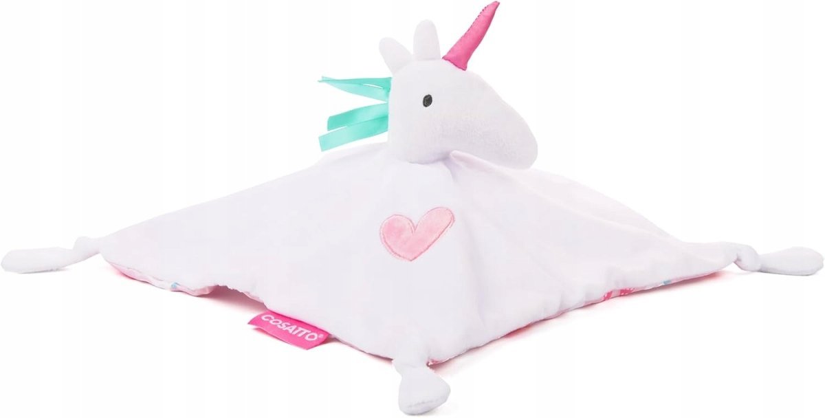 Cosatto Jednorożec szmatka przytulanka plusz 26cm