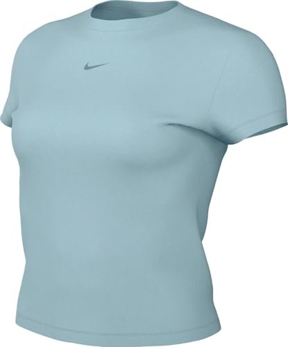 Nike Damska koszulka z krótkim rękawem W NSW Nk Chll KNT Md CRP