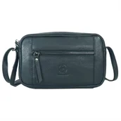 Torebki damskie - Mała torebka ze skóry Bellugio czarna - miniaturka - grafika 1