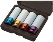 Narzędzia samochodowe - JBM Nasadki 17-22 mm do alufelg, 4 szt. D.52338 - miniaturka - grafika 1