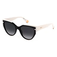 Okulary przeciwsłoneczne - Furla Okulary damskie, Shiny Black, 55 - miniaturka - grafika 1