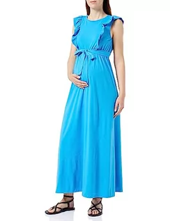 Sukienki ciążowe - MLROBERTA Mary Cap JER Maxi Dress 2F A., Dresden Blue, S - grafika 1