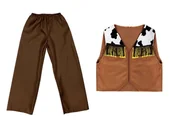 Stroje karnawałowe - ZESTAW KOWBOJ BRĄZOWY 98-110 2el - miniaturka - grafika 1