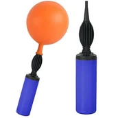 Balony i akcesoria - Pompka Do Balonów Ręczna Dwustronna - miniaturka - grafika 1