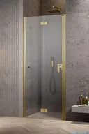 Akcesoria do armatury i ceramiki - Radaway Nes Dwb Brushed Gold drzwi wnękowe 90cm prawe szczotkowane złoto 10029090-99-01R - miniaturka - grafika 1