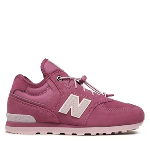 Sneakersy New Balance GV574HP1 Fioletowy - Sneakersy damskie - miniaturka - grafika 1