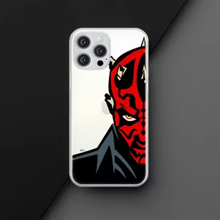 Etui Darth Maul 003 Star Wars Nadruk częściowy Przeźroczysty Producent: Xiaomi, Model: 12T/ 12T pro/ K50 Ultra - Etui i futerały do telefonów - miniaturka - grafika 1