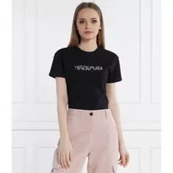 Koszulki i topy damskie - Napapijri T-shirt S-KREIS | Regular Fit - miniaturka - grafika 1