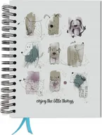 Zeszyty szkolne - TadaPlanner Bullet journal 180 stron TaDa Planner notes zeszyt A5+ pamiętnik w kropki - miniaturka - grafika 1